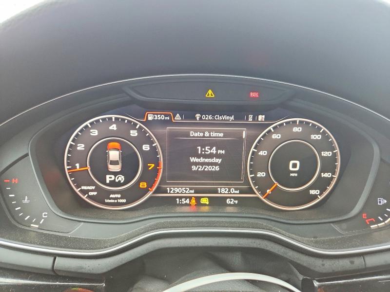 Photo 9 from auction – 2018 AUDI A4 with VIN WAUENAF40JN001822