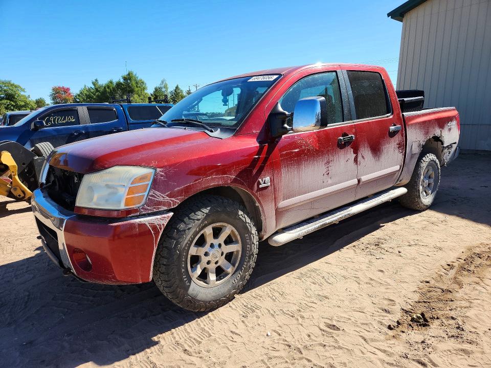 Снимка 1 от търг – 2004 NISSAN TITAN с VIN 1N6AA07B24N562240