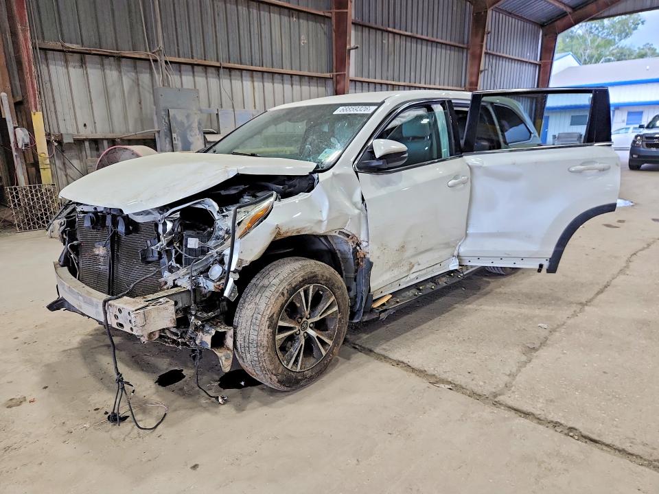 TOYOTA HIGHLANDER 2019 with VIN 5TDZZRFH4KS351704 - Photo from auction