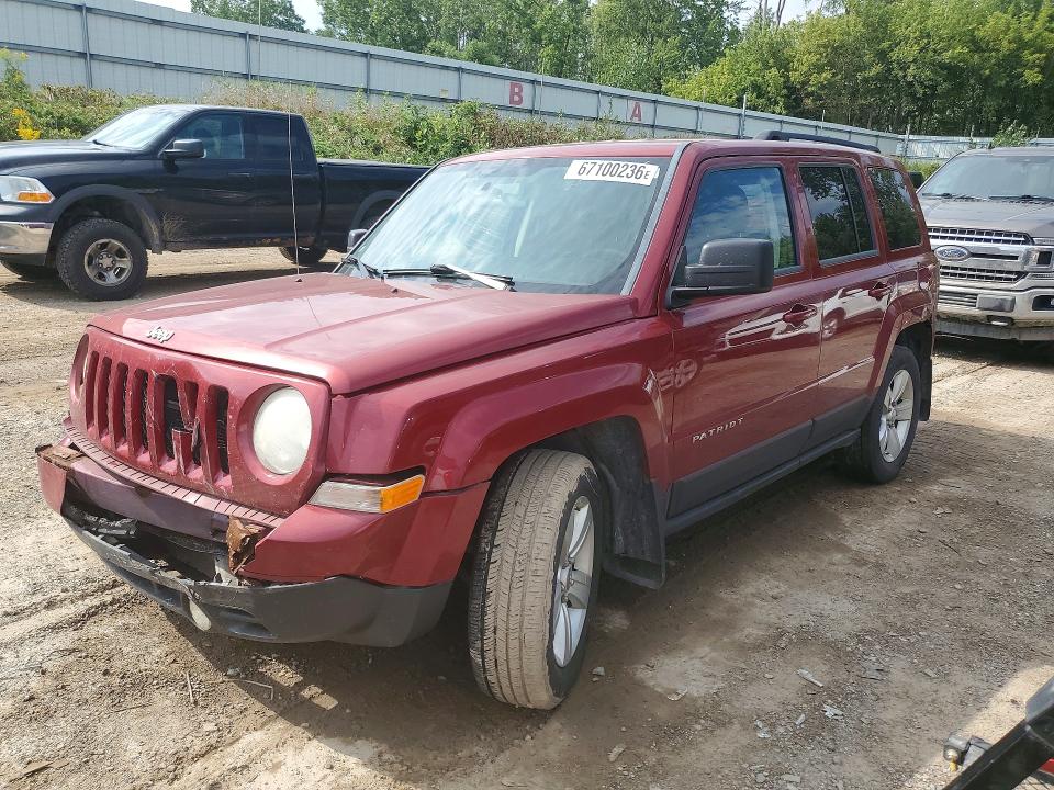 JEEP PATRIOT 2012 with VIN 1C4NJRABXCD648000 - Photo from auction