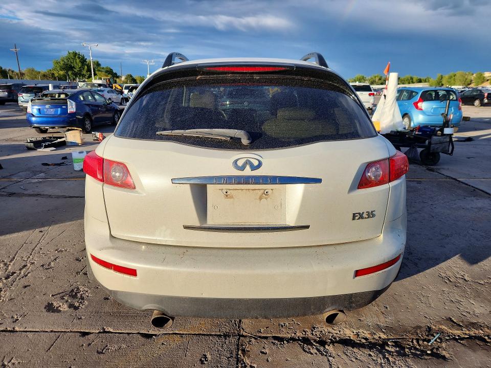 Photo 6 from auction – 2006 INFINITI FX35 with VIN JNRAS08W96X201385
