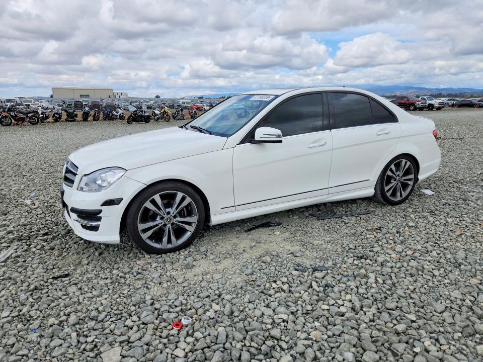 MERCEDES-BENZ C 2014 with VIN WDDGF4HB6EA941230 - Photo from auction