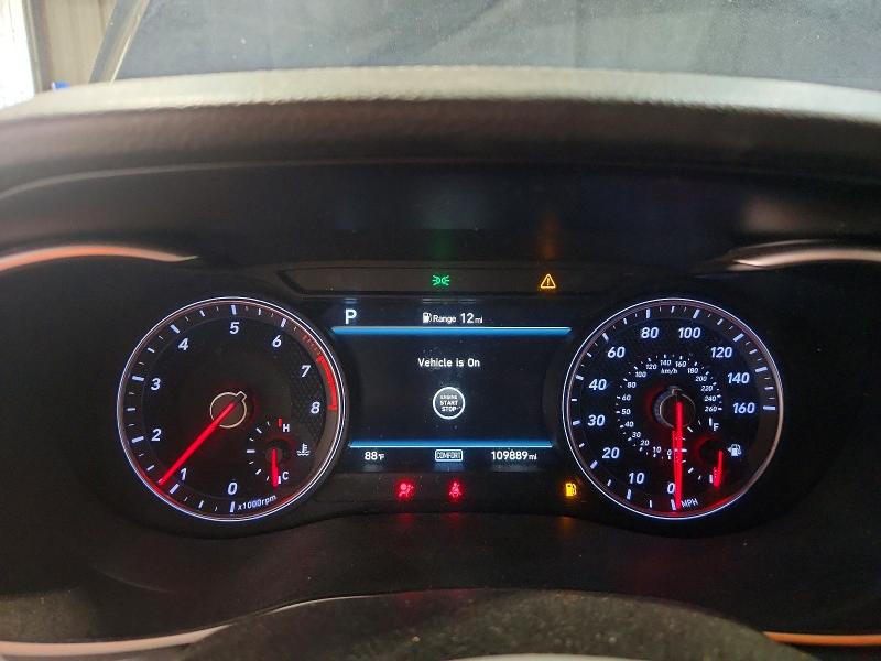 Photo 9 from auction – 2020 GENESIS G70 with VIN KMTG64LA5LU049153