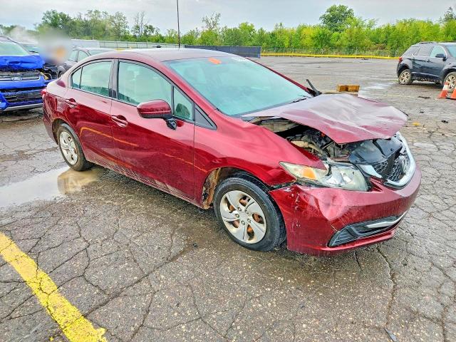 Photo 4 from auction – 2015 HONDA CIVIC with VIN 19XFB2F53FE001601