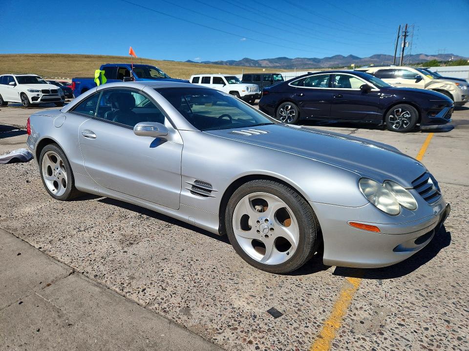 Photo 4 from auction – 2004 MERCEDES-BENZ SL with VIN WDBSK75F04F074366
