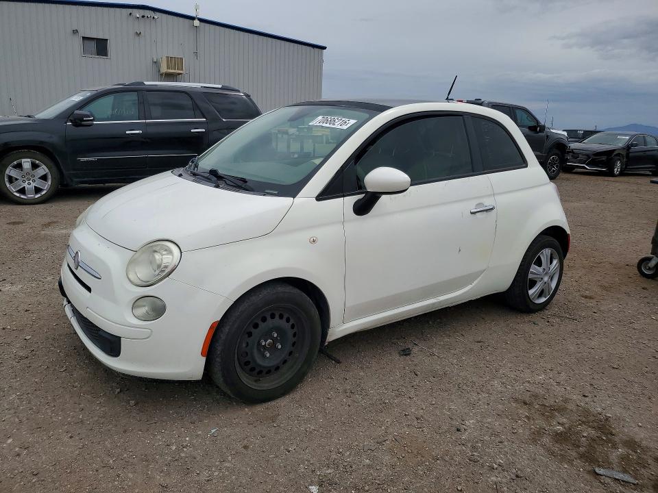 FIAT 500 2012 с VIN 3C3CFFAR3CT343649 - Фото с аукциона