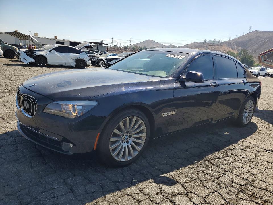 BMW 750 2009 with VIN WBAKB83549CY61814 - Photo from auction