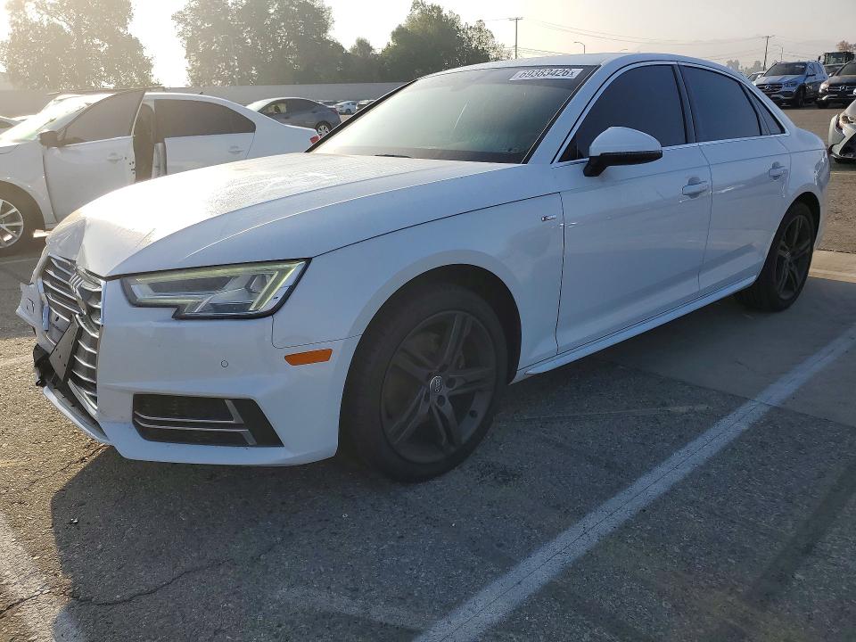Foto 1 de la subasta – 2018 AUDI A4 con VIN WAULMAF45JA080101