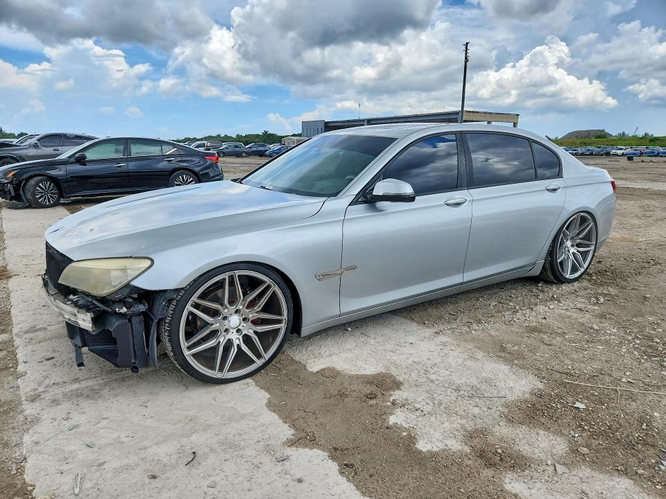 BMW 740 2014 with VIN WBAYE4C50ED138749 - Photo from auction