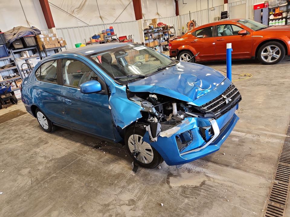 Снимка 4 от търг – 2021 MITSUBISHI MIRAGE с VIN ML32FUFJ2MHF01337