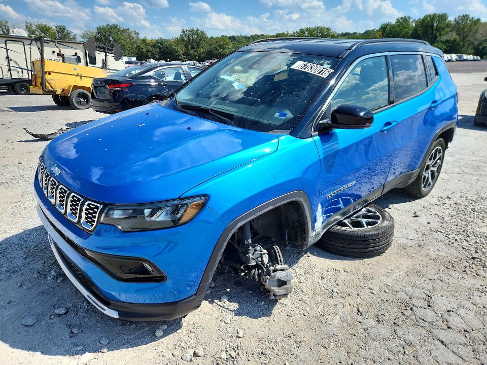 JEEP COMPASS 2025 with VIN 3C4NJDCN6ST581575 - Photo from auction