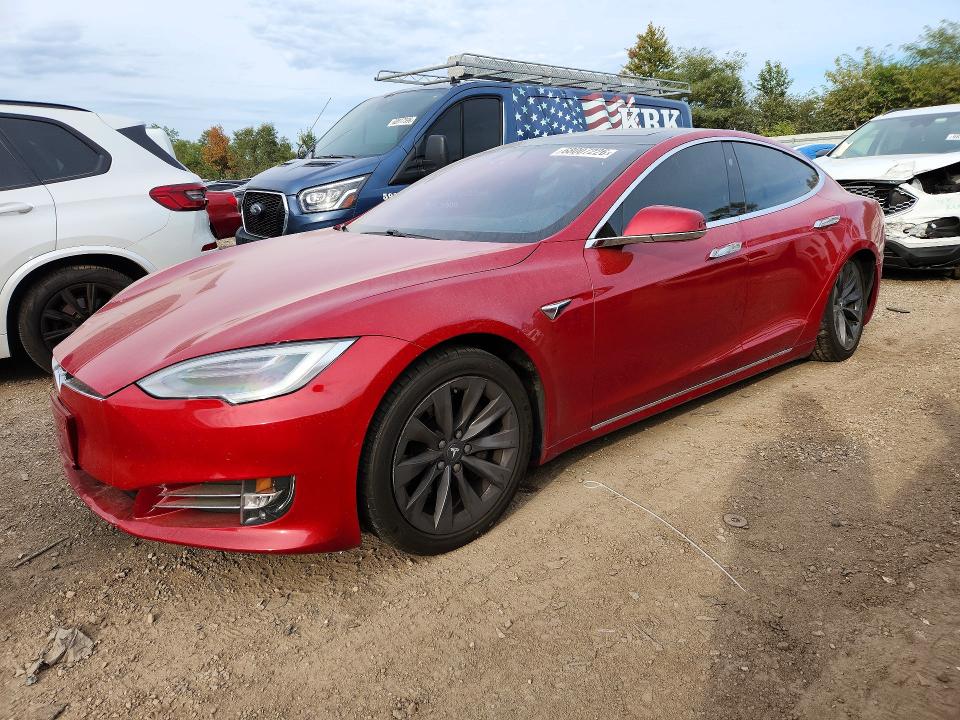 TESLA MODEL S 2018 с VIN 5YJSA1E21JF265857 - Снимка от търг