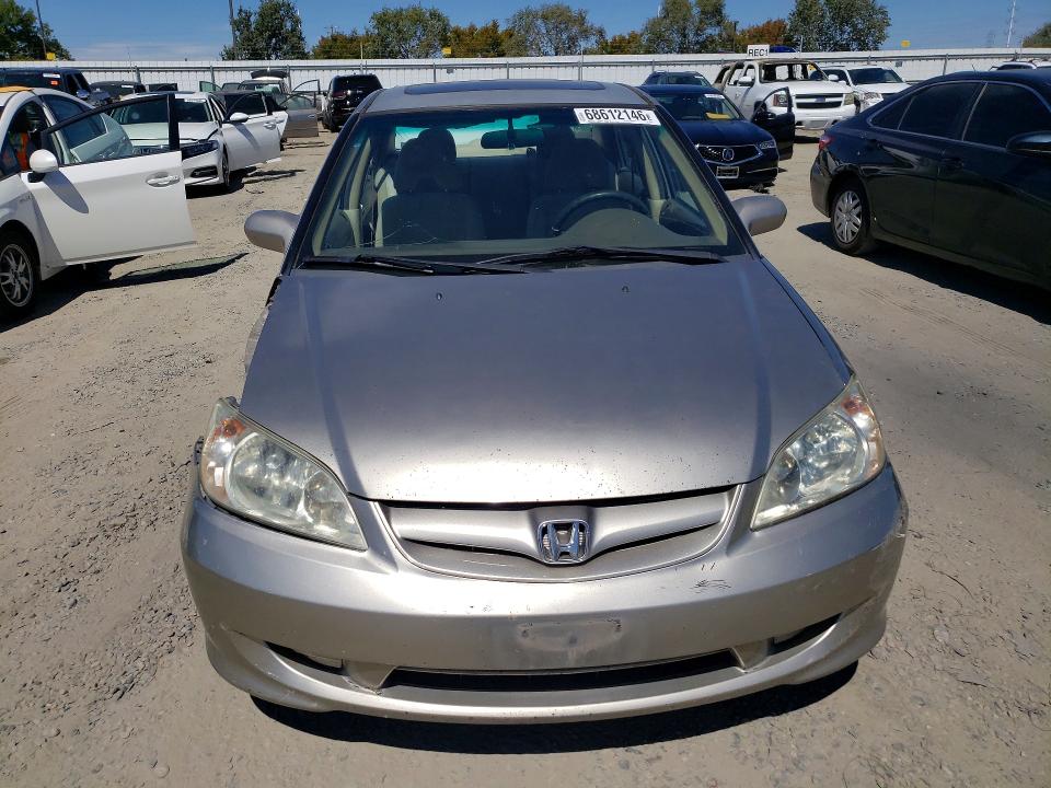 Photo 5 from auction – 2004 HONDA CIVIC with VIN JHMES26724S000218