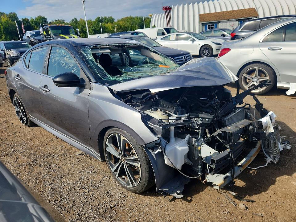 Photo 4 from auction – 2020 NISSAN SENTRA with VIN 3N1AB8DV7LY308539