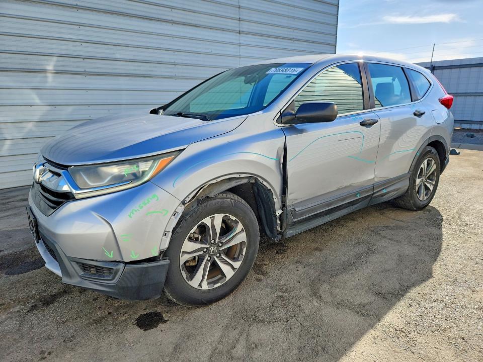 HONDA CR-V 2017 with VIN 5J6RW5H37HL001152 - Photo from auction