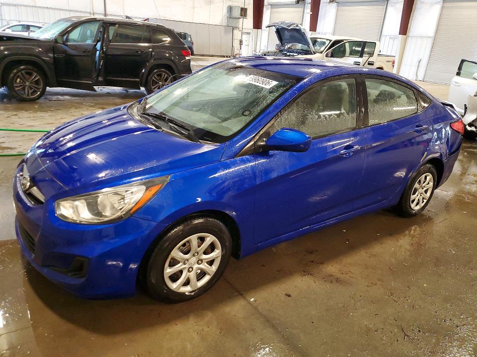 HYUNDAI ACCENT 2013 with VIN KMHCT4AE3DU576830 - Photo from auction