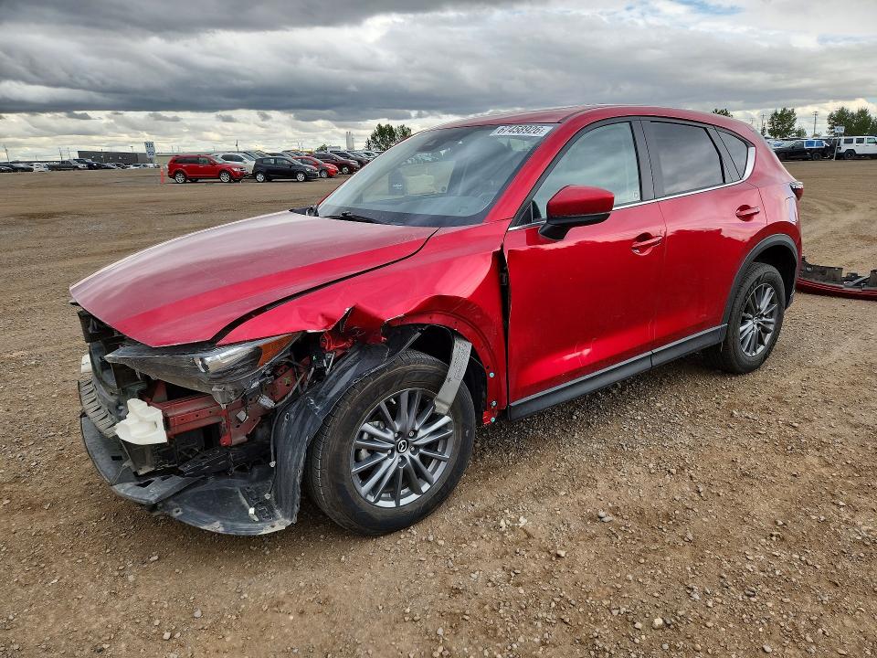 MAZDA CX-5 2018 with VIN JM3KFBCM9J0400892 - Photo from auction