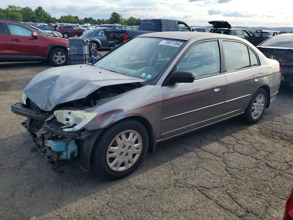 HONDA CIVIC 2005 with VIN 2HGES16545H594623 - Photo from auction