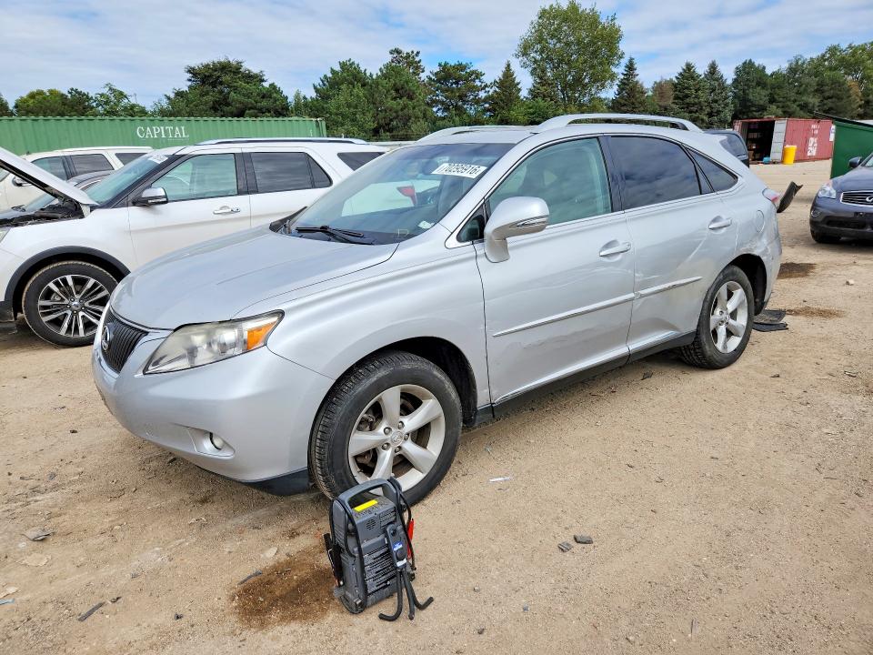 LEXUS RX 2010 with VIN 2T2BK1BAXAC057257 - Photo from auction