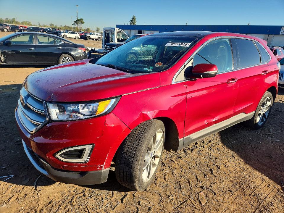 Снимка 1 от търг – 2016 FORD EDGE с VIN 2FMPK4K89GBB79355