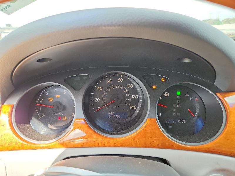 Photo 9 from auction – 2005 LEXUS ES with VIN JTHBA30G455075720