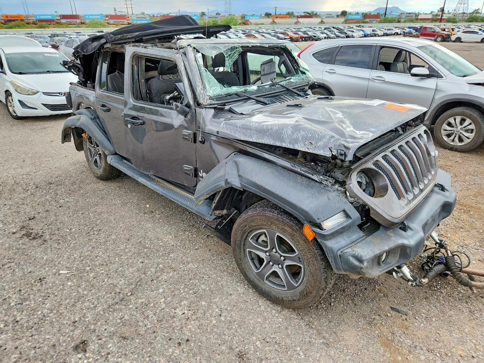 Снимка 4 от търг – 2018 JEEP WRANGLER UNLIMITED с VIN 1C4HJXDN8JW205398