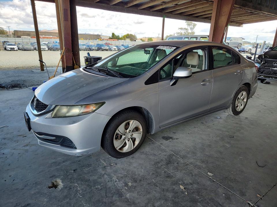 HONDA CIVIC 2013 with VIN 19XFB2F57DE027986 - Photo from auction