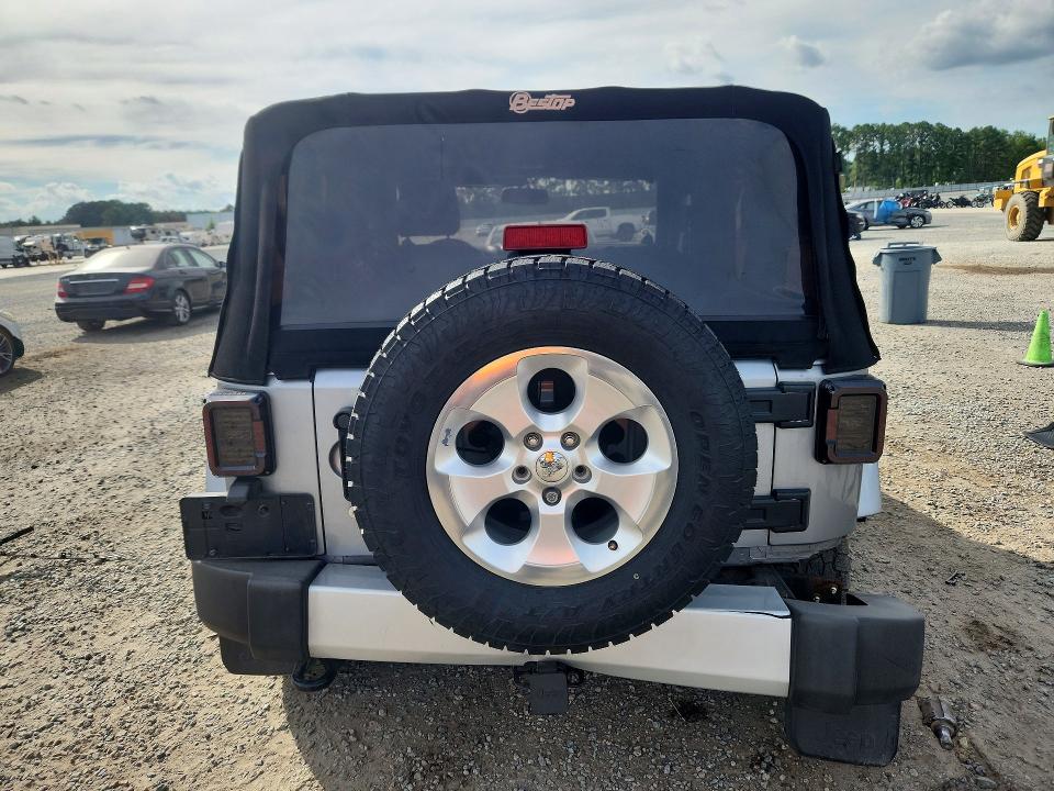 Photo 6 from auction – 2014 JEEP WRANGLER with VIN 1C4AJWBGXEL149343