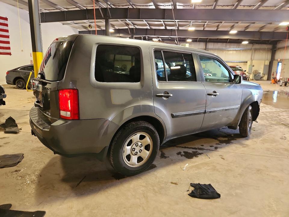 Foto 3 de la subasta – 2011 HONDA PILOT con VIN 5FNYF4H23BB031438