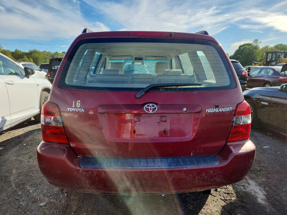Photo 6 from auction – 2007 TOYOTA HIGHLANDER with VIN JTEGD21A170167317
