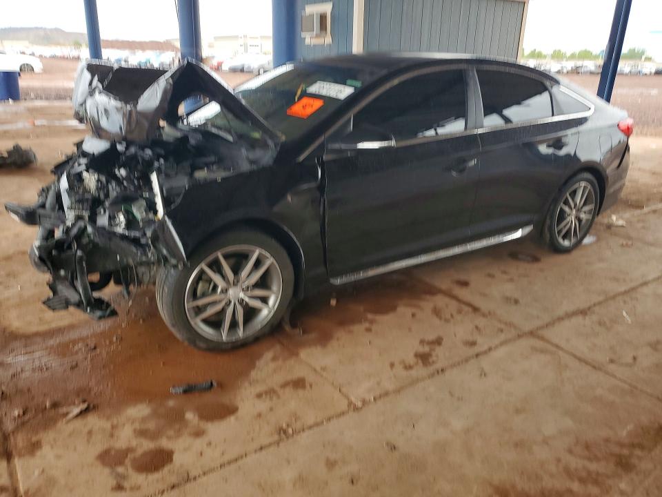 HYUNDAI SONATA 2017 with VIN 5NPE34AB6HH556834 - Photo from auction