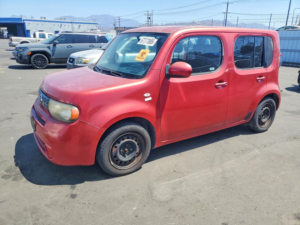 NISSAN CUBE 2009 with VIN JN8AZ28R39T121792 - Photo from auction