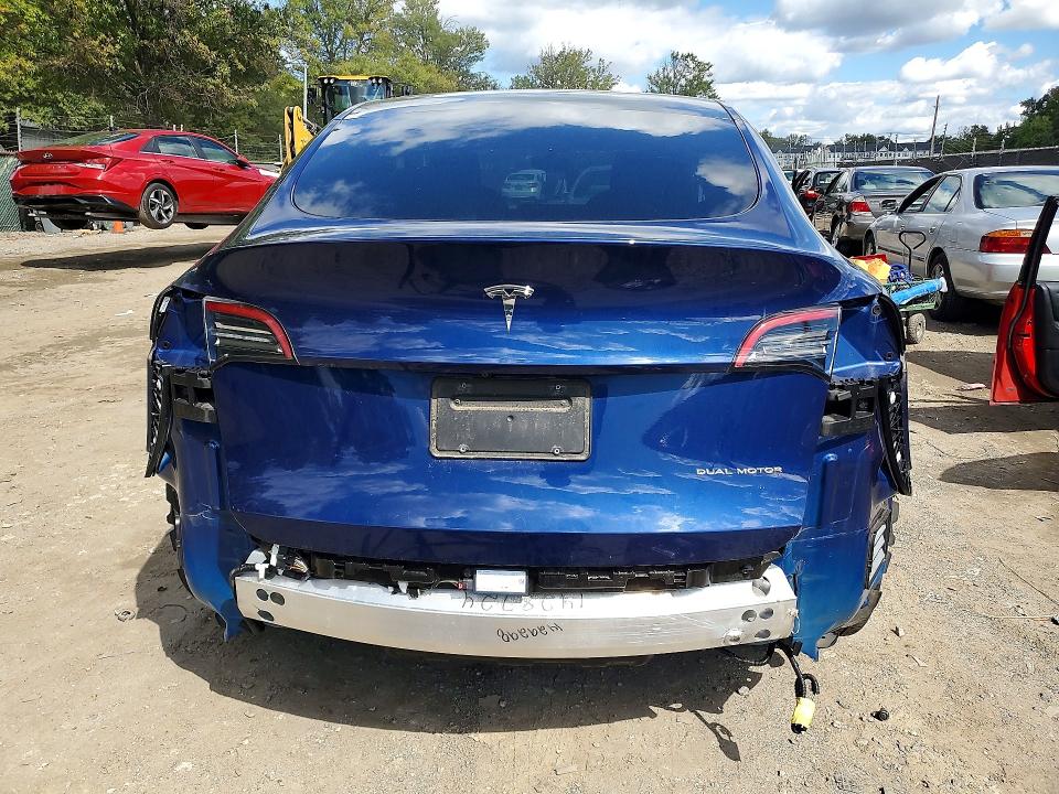 Photo 6 from auction – 2021 TESLA MODEL Y with VIN 5YJYGDEE0MF146187