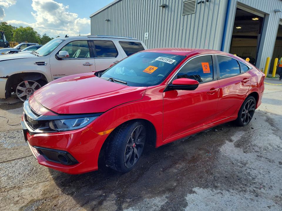 HONDA CIVIC 2020 with VIN 2HGFC2F82LH561151 - Photo from auction