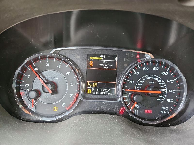 Снимка 9 от търг – 2018 SUBARU WRX с VIN JF1VA1H63J9835434