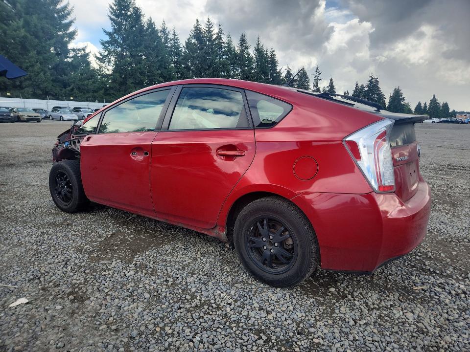 Photo 2 from auction – 2012 TOYOTA PRIUS with VIN JTDKN3DU4C1552835