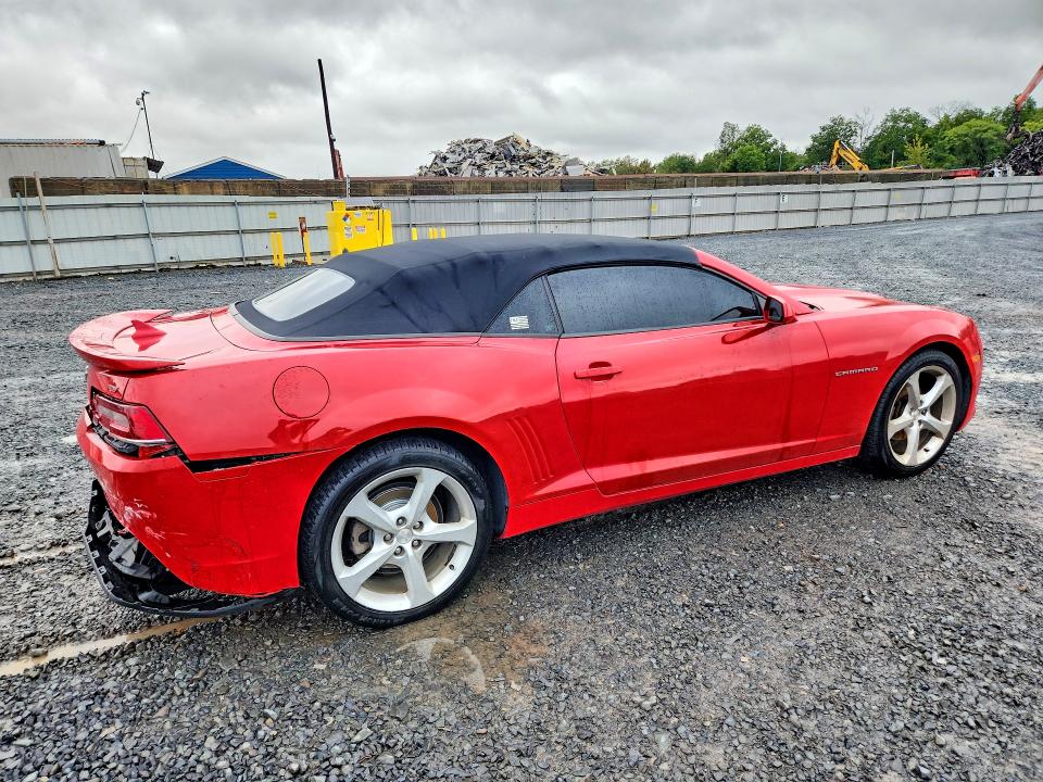 Photo 3 from auction – 2015 CHEVROLET CAMARO with VIN 2G1FD3D31F9289160