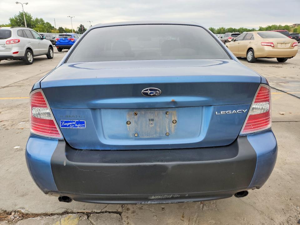 Photo 6 from auction – 2006 SUBARU LEGACY with VIN 4S3BL626866207763