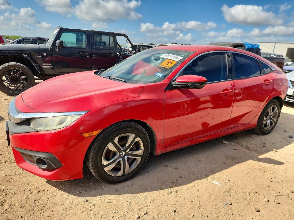 HONDA CIVIC 2017 with VIN 2HGFC2F62HH503319 - Photo from auction