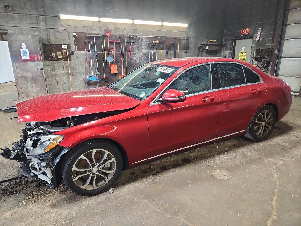 MERCEDES-BENZ C 2016 с VIN 55SWF4JB0GU128684 - Снимка от търг