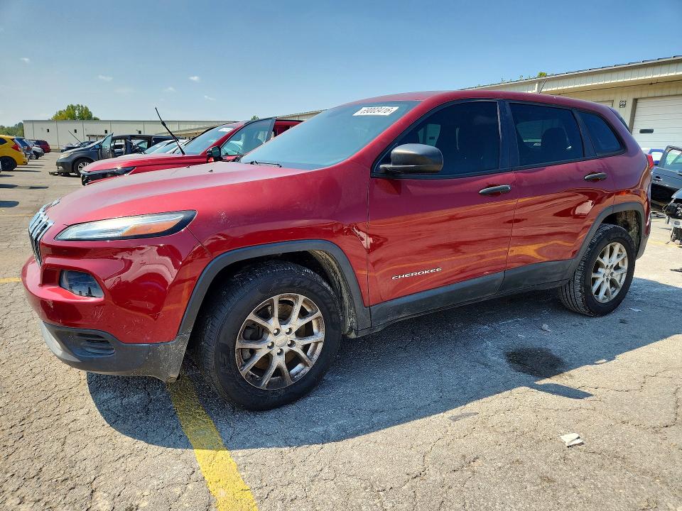 JEEP CHEROKEE 2014 with VIN 1C4PJMAB6EW243061 - Photo from auction
