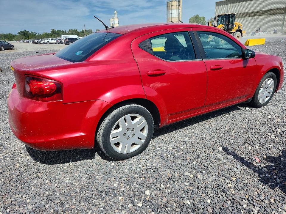 Фото 3 с аукциона – 2013 DODGE AVENGER с VIN 1C3CDZAB8DN711478