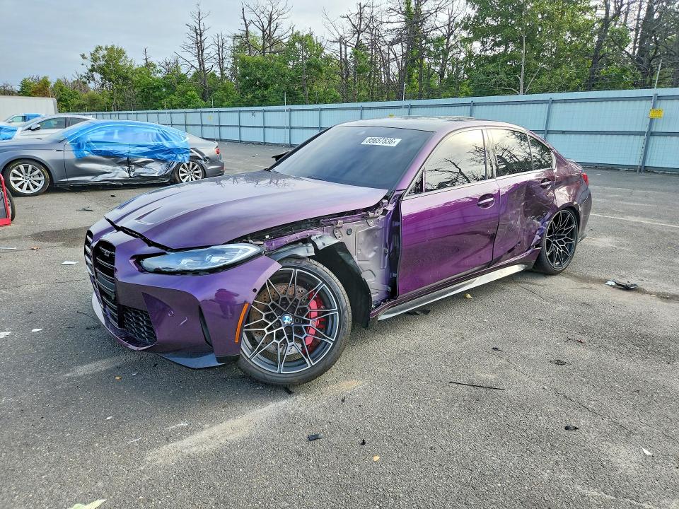 BMW M3 2024 con VIN WBS43AY00RFT23941 - Foto de la subasta