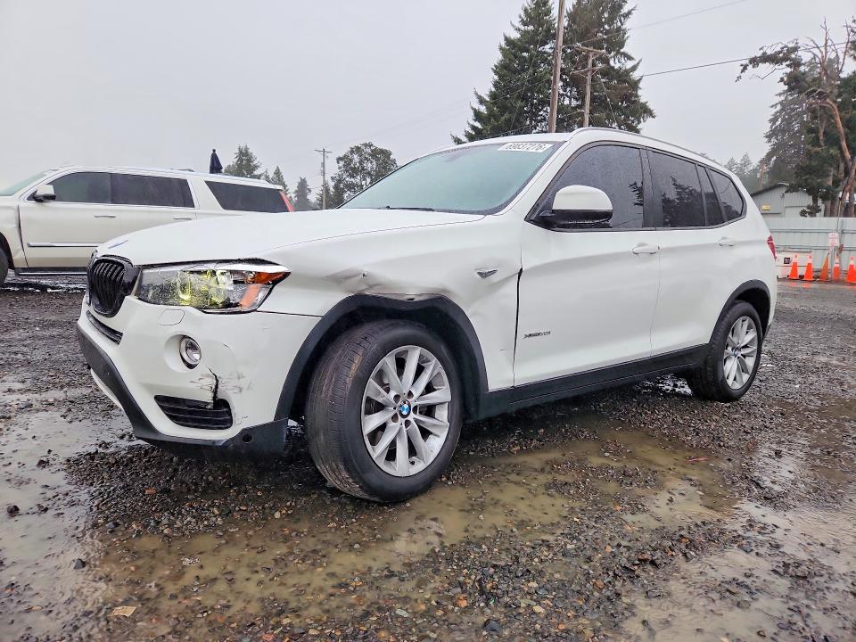 Photo 1 from auction – 2017 BMW X3 with VIN 5UXWX9C37H0W79792