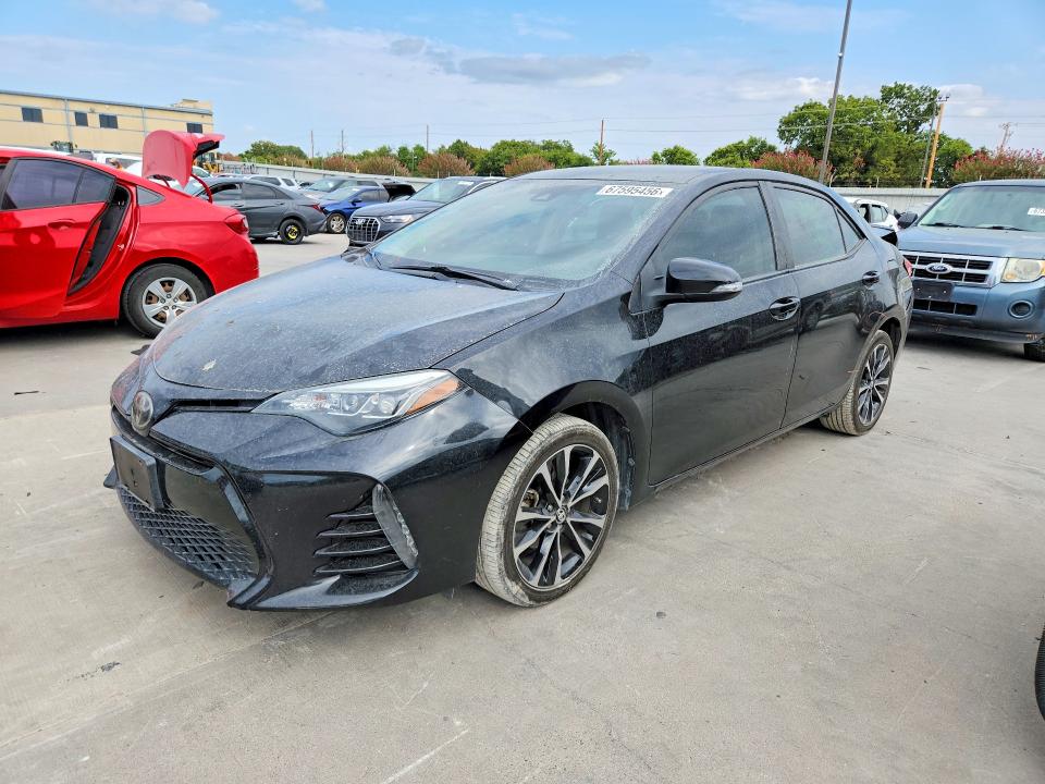 TOYOTA COROLLA 2018 with VIN 2T1BURHE4JC018252 - Photo from auction
