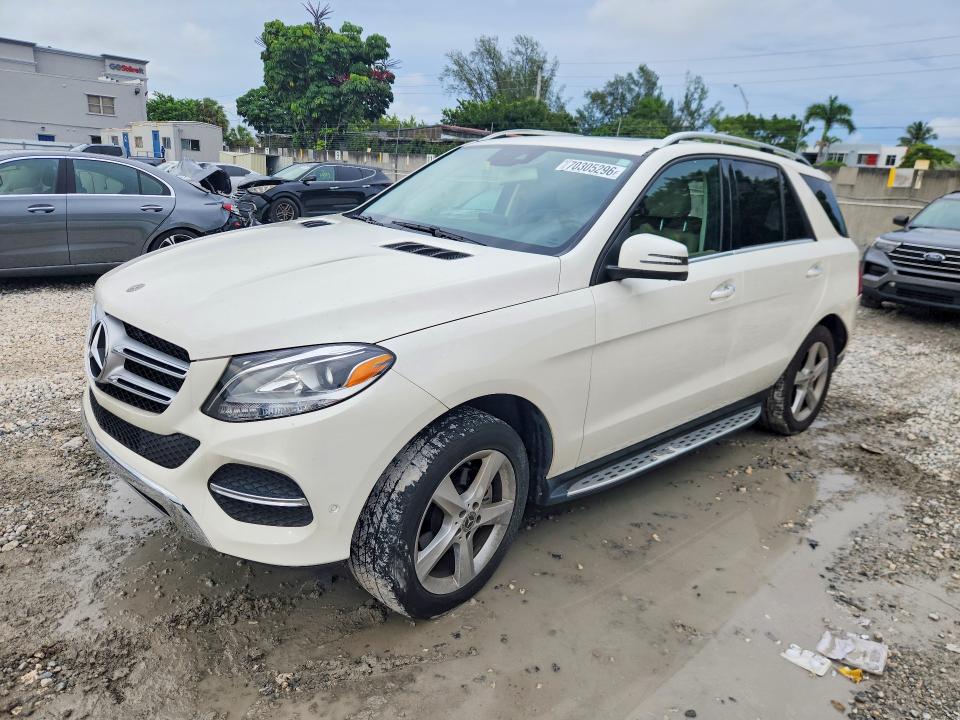 MERCEDES-BENZ GLE 2018 с VIN 4JGDA5JB6JB031699 - Снимка от търг