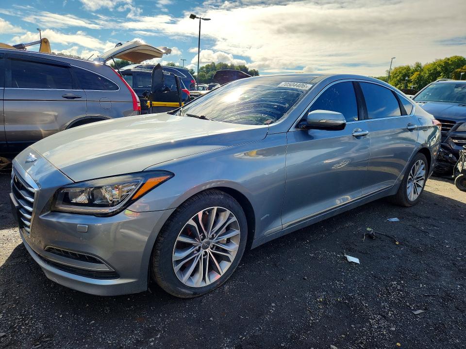 HYUNDAI GENESIS 2015 with VIN KMHGN4JE4FU081728 - Photo from auction