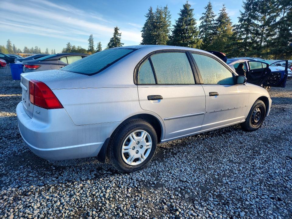 Photo 3 from auction – 2001 HONDA CIVIC with VIN 1HGES16521L075681