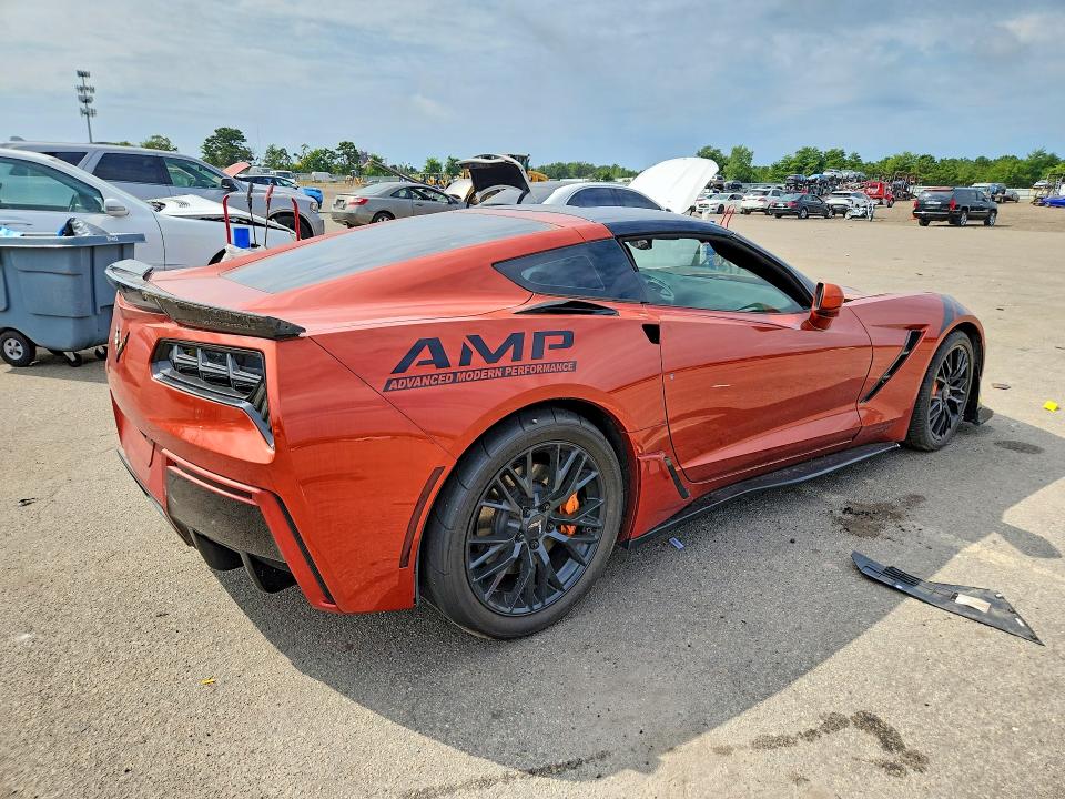 Photo 3 from auction – 2016 CHEVROLET CORVETTE with VIN 1G1YB2D72G5112708