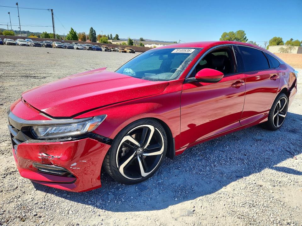 HONDA ACCORD 2018 с VIN 1HGCV1F38JA019320 - Снимка от търг
